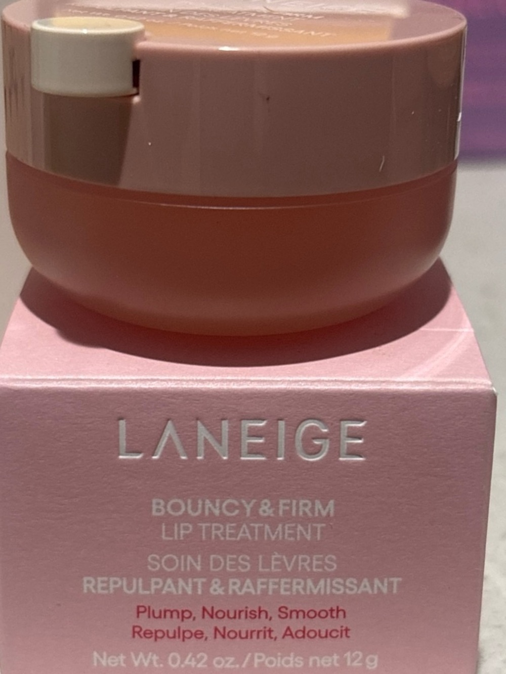 LANEIGE Bouncy & Firm Lip Treatment — Soft Pink